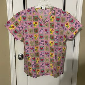 Scrub Top - short sleeve - NWOT